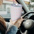 thumbnail image 6 of Cauagu Red Blue Polka Dots Pattern 20oz Tumbler,Stainless Steel Vacuum Insulated Tumbler with Lid Insulated Coffee Mug Thermal Cup with Splash Proof Sliding Lid-Without Straw, 6 of 8