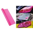 thumbnail image 3 of SHISUYAN 1Pcs Rectangular Headlight Tint Film Water Resistant Easy to Clean 47.2x11.8in, 3 of 8