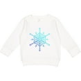 thumbnail image 2 of Inktastic Christmas Blue Ice Snowflake Toddler Sweatshirt, 2 of 4