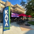 thumbnail image 2 of QSUM Kava Bar Sign Feather Flag with Pole Kit,7FT Kava Bar Decoration Display, Kava Bar Business Sign,Kava Bar Swooper Flag, 2 of 8