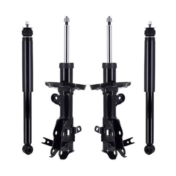 Set 4 Front Suspension Strut-Rear Shock Absorber For 2013-2015 Honda Civic Coupe