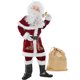 thumbnail image 1 of Conjunto de traje navideño para niños Wsevypo, disfraz de Papá Noel rojo, Papá Noel, 12 piezas, 1 of 6