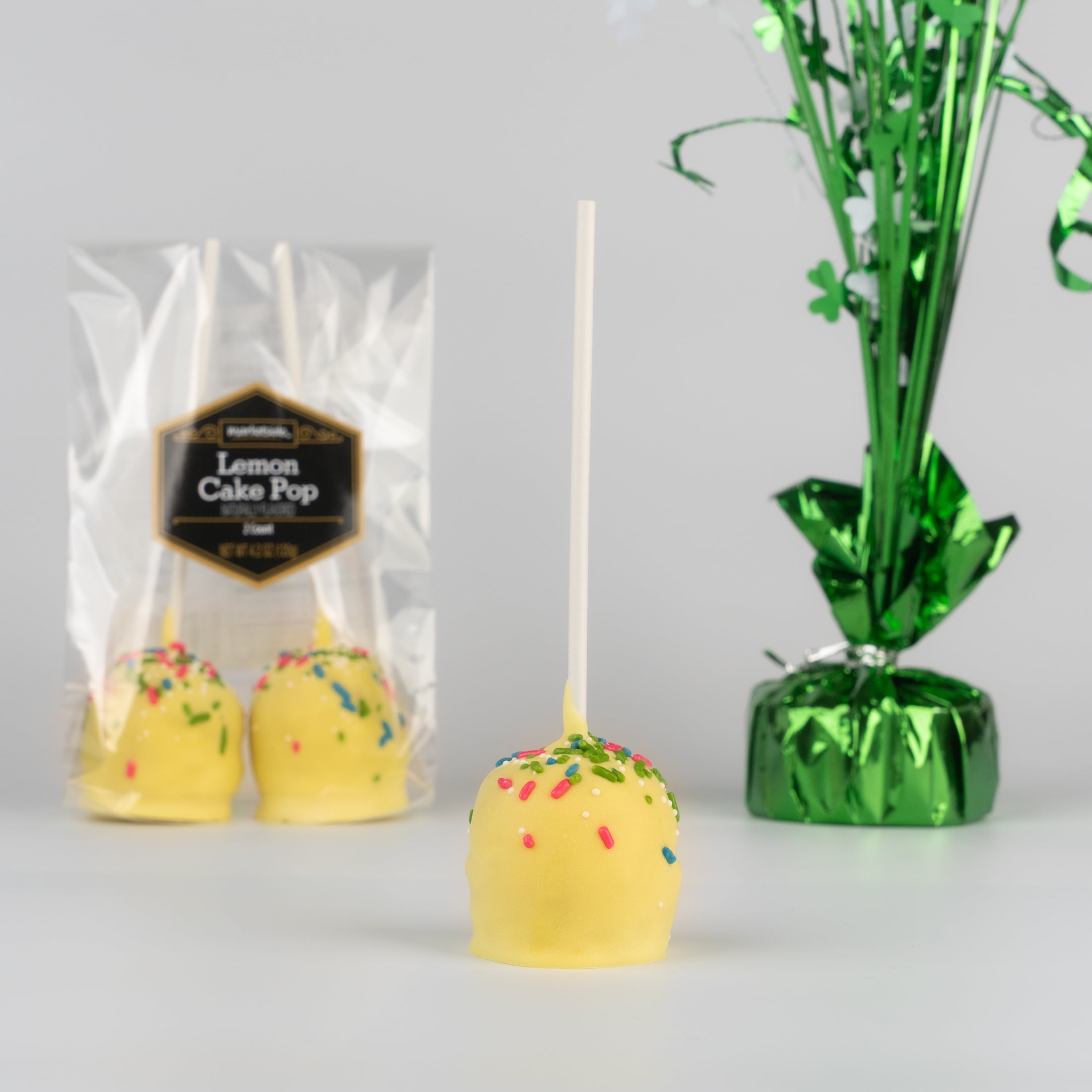 Marketside Lemon Cake Pops, 4.2 oz, 2 Count (Refrigerated)