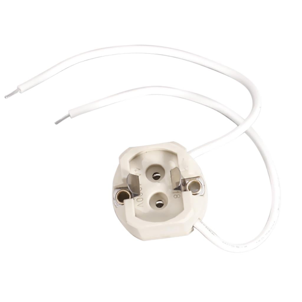 G12 Ceramic Bulb Socket with Cable Support Bulb Holder 4A 1000V Walmart Canada
