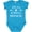 Turquoise, variant on Inktastic Little Boy, Big Miracle Boys Baby Bodysuit