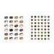 thumbnail image 1 of 2 hojas de pegatinas de material creativas DIY Kawaii Cat Craft Stickers (estilo A) Tmvgtek Libre de BPA, 1 of 2