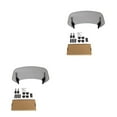 thumbnail image 2 of VONKY Spoiler Experience Protection And Style Sturdy And Durable Windscreen C gray 2Set, 2 of 6