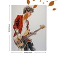 thumbnail image 3 of Bass Guitarist Canvas Print Wall Art for Living Room Bedroom Music Room Studio Office Bar Cafe Decor, 3 of 8