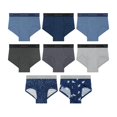 thumbnail image 4 of Calzoncillos Hanes para Niños – Pack de 8, Algodón‑Elástico con Estampado, 4 of 6