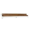 thumbnail image 2 of Kate And Laurel Wood Floating Shelf, 42 In x 3.5 In, Brown, 2 of 6