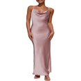 thumbnail image 1 of POINTERTECK Women‘s Long Bodycon Dress with Spaghetti Straps, 1 of 8