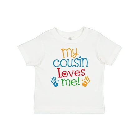 

Inktastic My Cousin Loves Me Boys or Girls Baby T-Shirt