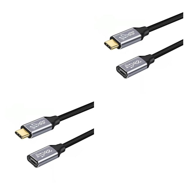 Methold Cable de datos tipo C a hembra, proyector de vídeo 4K portátil, cable de transmisión, convertidor de ordenador portátil para sala de 0.5 m 2piezas