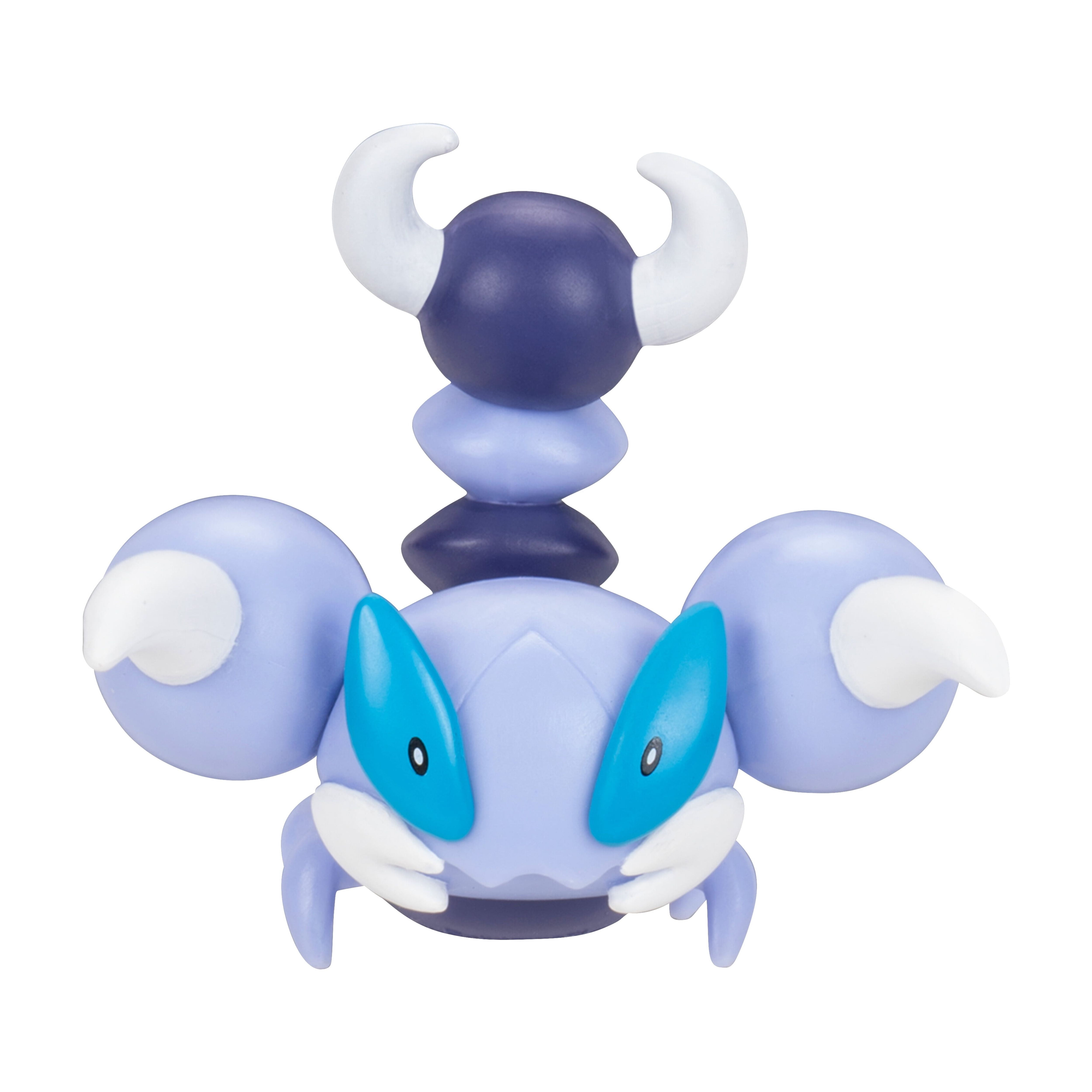 Pokemon Battle Figure Set Collectible - Squirtle, Skorupi and Absol Figures