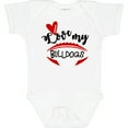 thumbnail image 3 of Inktastic Love My Bulldogs Football Boys or Girls Baby Bodysuit, 3 of 5