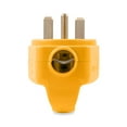 thumbnail image 3 of Camco Heavy Duty 30 AMP Mini PowerGrip Handle Male Plug Replacement, Makes Unplugging Easier (55283), 3 of 6