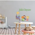 thumbnail image 2 of DAYCARE - Multicolored Vinyl Art Daycare Decoration Nursery Teacher & Children Design Adhesive Wall Decal - Personalized Name Lettering Art Decor Removable Kids Playroom Wall Sticker 10" x 8", 2 of 3