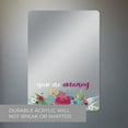 thumbnail image 4 of You Are Amazing Floral Magnetic Mirror / 5" x 7" Shatterproof Acrylic School Locker Accessory / Beautiful Teen Girl Decor / Made in The USA, 4 of 5