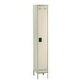 thumbnail image 3 of Safco Single-Tier Locker, 12w x 18d x 78h, Two-Tone Tan, 3 of 3