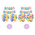 thumbnail image 3 of Happy Easter Banner With 24PCS Balloons Colorful Easter Banner Garland, 3 of 8