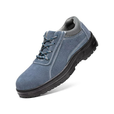 

SIMANLAN Indestructible Steel Toe Work Shoes for Men Women Lightweight Puncture Proof Breathable Working Shoes Size 5.5-10