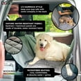 thumbnail image 2 of DGS Pet Products Dirty Dog 3-in-1 Car Seat Cover and Hammock Cool Grey 54" x 61" x 2", 2 of 6