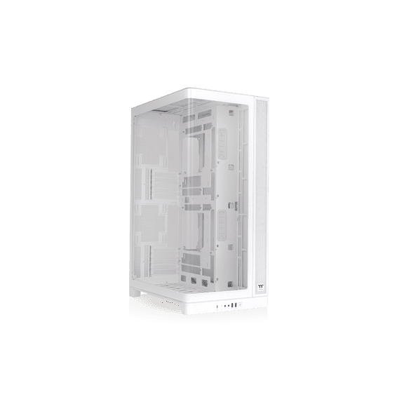 Thermaltake CAPO X; Dual System Chassis; mATX/mITX; 4mm Curved TG; mATX Hidden Connector Support; 420mm Radiator Support; 420mm GPU Clearance; 250mm PSU Clearance; 180mm Air Cooler Clearance; Snow