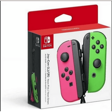 Nintendo Switch - Joy-Con (L/R)-Neon Green/Neon Pink Splatoon 2 (Japan Import)