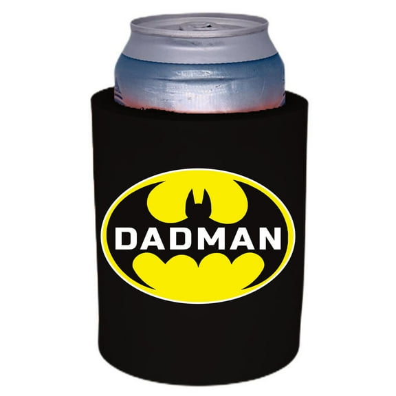 Dadman Thick Foam Old School Can Coolie (Black)