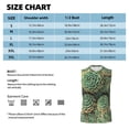 thumbnail image 6 of Balery Succulents Men's Sleeveless Muscle Shirts Workout Tank Top, Moisture Wicking, Odor Protection-Small, 6 of 8