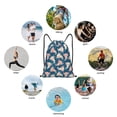 thumbnail image 6 of Daiia Cute Salamander Pattern Drawstring Backpack, Gym Bag, Lightweight Backpack, Water-Resistant Bag Travel Sports Backpack, Fitness Bag, Yoga Bag-Medium, 6 of 6