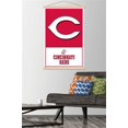 thumbnail image 2 of MLB Cincinnati Reds - Logo 22 Wall Poster with Magnetic Frame, 22.375" x 34", 2 of 5