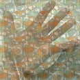 thumbnail image 3 of Abstract Tulle Curtains with Rod Pocket, Colorful Geometrical Shapes with Gaps Circles Oval Lines Mix Pattern, Sheer Drape for Wedding Party 2 Panels, 7 Sizes, Orange Green Pale Blue, by Ambesonne, 3 of 3