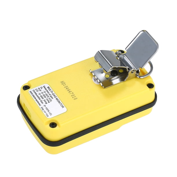 Scienceny de con Sensor inteligente, Detector de 4 en 1 recargable, probador duradero, 2 modos de alarma, sensores legibles LCD con alarma Medidores de medidas dimensionales Scienceny TO009613-00B