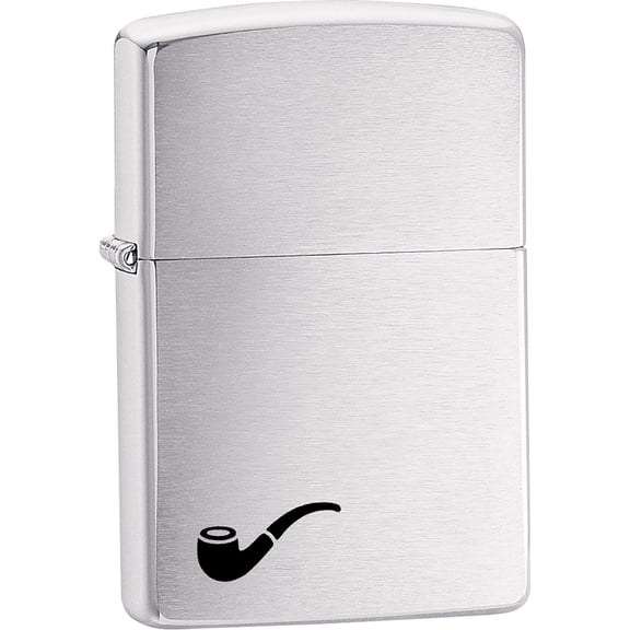 Zippo Lighter- Pipe Design Pipe Insert Windproof Lighter (Pipe Brushed 200PL)
