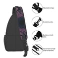 thumbnail image 5 of ZICANCN Mandala Pattern Crossbody Sling Bag for Men Women - Casual Shoulder Backpacks for Travel Sport Climbing Runners Daypack, 5 of 9
