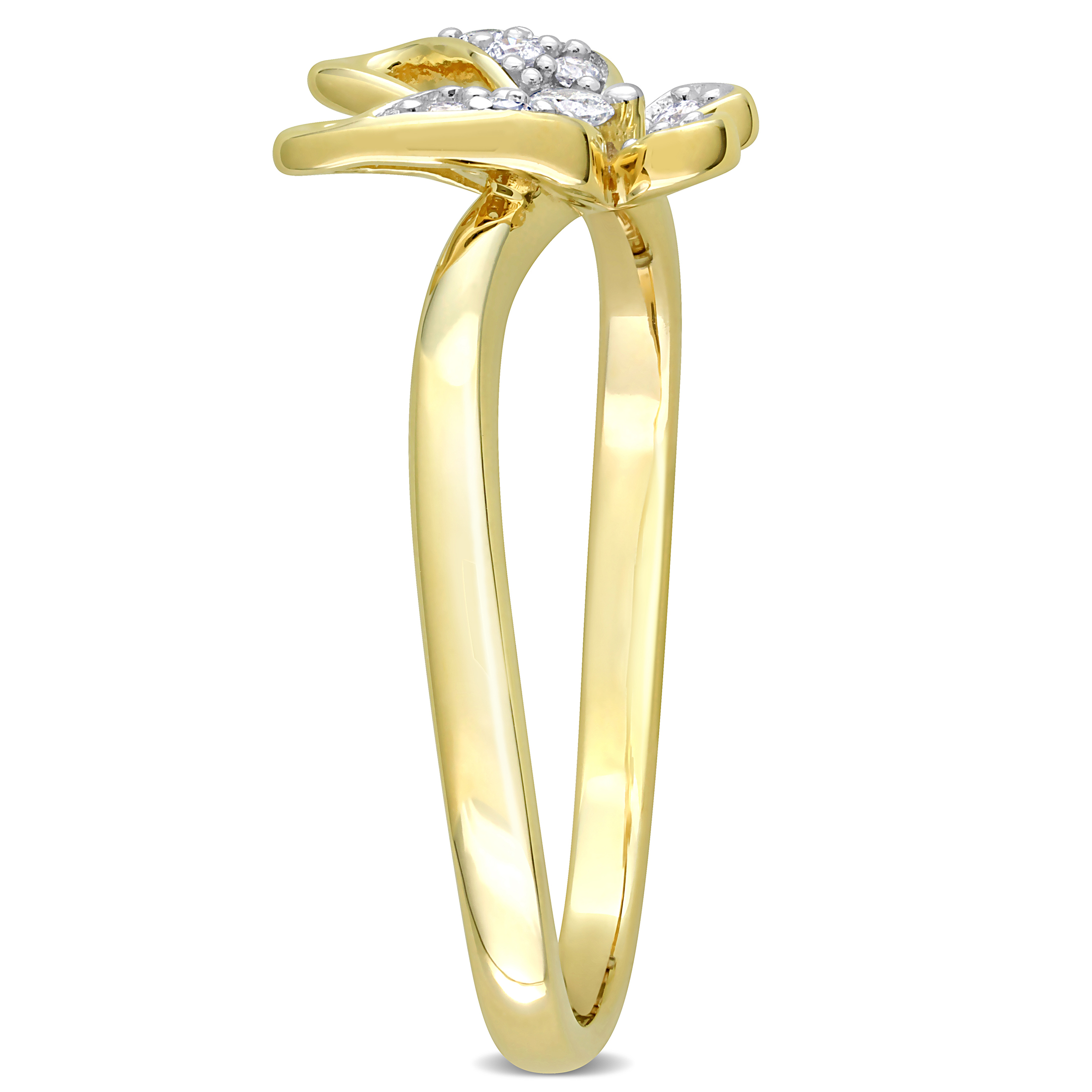 Everly Women's Diamond 10k Yellow Gold Ring