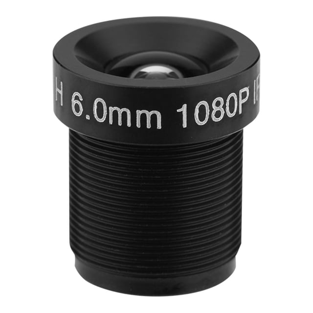 Lente de cámara de seguridad, lente de cámara CCTV de 6 mm Lente CCTV Lente de cámara IP megapíxel optimizada para la excelencia