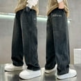 thumbnail image 6 of Nskgu Boys Baggy Jeans Loose Wide Leg Denim Pants Cargo Pocket Trendy Casual Jeans for Youth Teens, 6 of 6