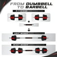 thumbnail image 4 of Yes4All 44 lbs Cement Adjustable Dumbbell, 4 of 7
