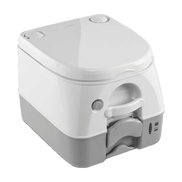 Dometic 1223.0154 301097206 970-Series Portable Toilet - 2.6 Gallon, Gray