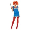 thumbnail image 1 of Chucky Déguisement pour Femme, 1 of 4