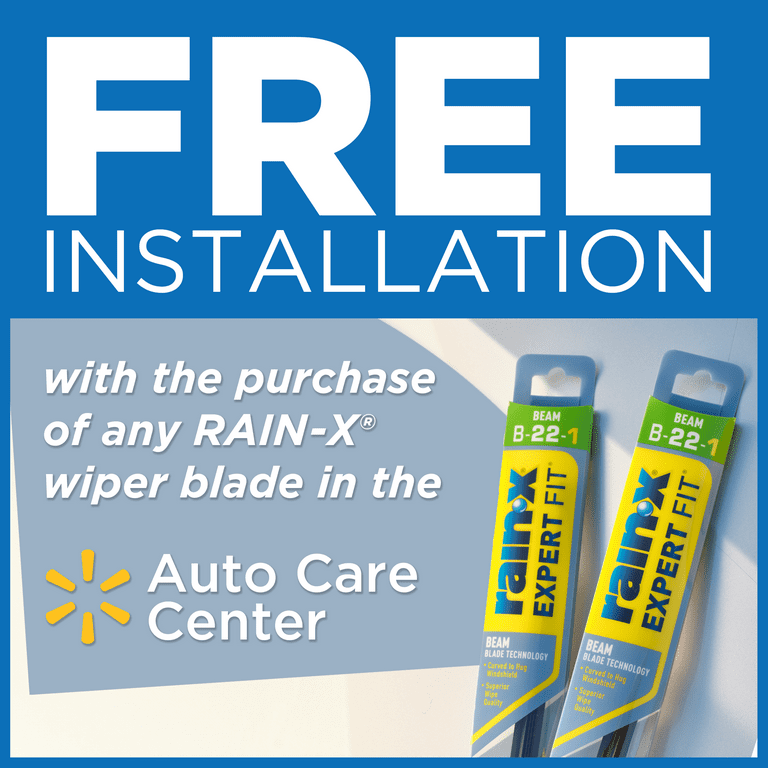 Rain-X Expert Fit Beam Windshield Wiper Blade, 28 Rain-X Expert Fit Beam Windshield Wiper Blade, 28