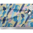 thumbnail image 2 of Soimoi Beige Cotton Cambric Fabric Abstracts Abstract Fabric Prints By Yard 56 Inch Wide, 2 of 3