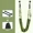 Green, variant on Aerial Yoga Strap Pull Rope Woman Hammock Stretch Leg Splits Trainer Female Gym Belt Aerial Hammock Swing Stretching Inversion