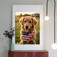 thumbnail image 2 of Diamond Art Kit for Adults, Dog With American Flag Bandana Diamond Painting for Adults Beginners, 5D DIY Diamond Art Painting Kits, Colorful Diamond Painting Craft for Home Decor 12x16, 2 of 7
