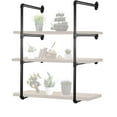 thumbnail image 3 of Wall-Mounted Shelf for Plumbing, Two-Piece Set, 3 of 6