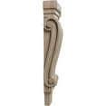 thumbnail image 3 of Ekena Millwork 5 1/8"W x 2 3/8"D x 15 1/2"H Medium Traditional Pilaster Wood Corbel, Walnut, 3 of 4
