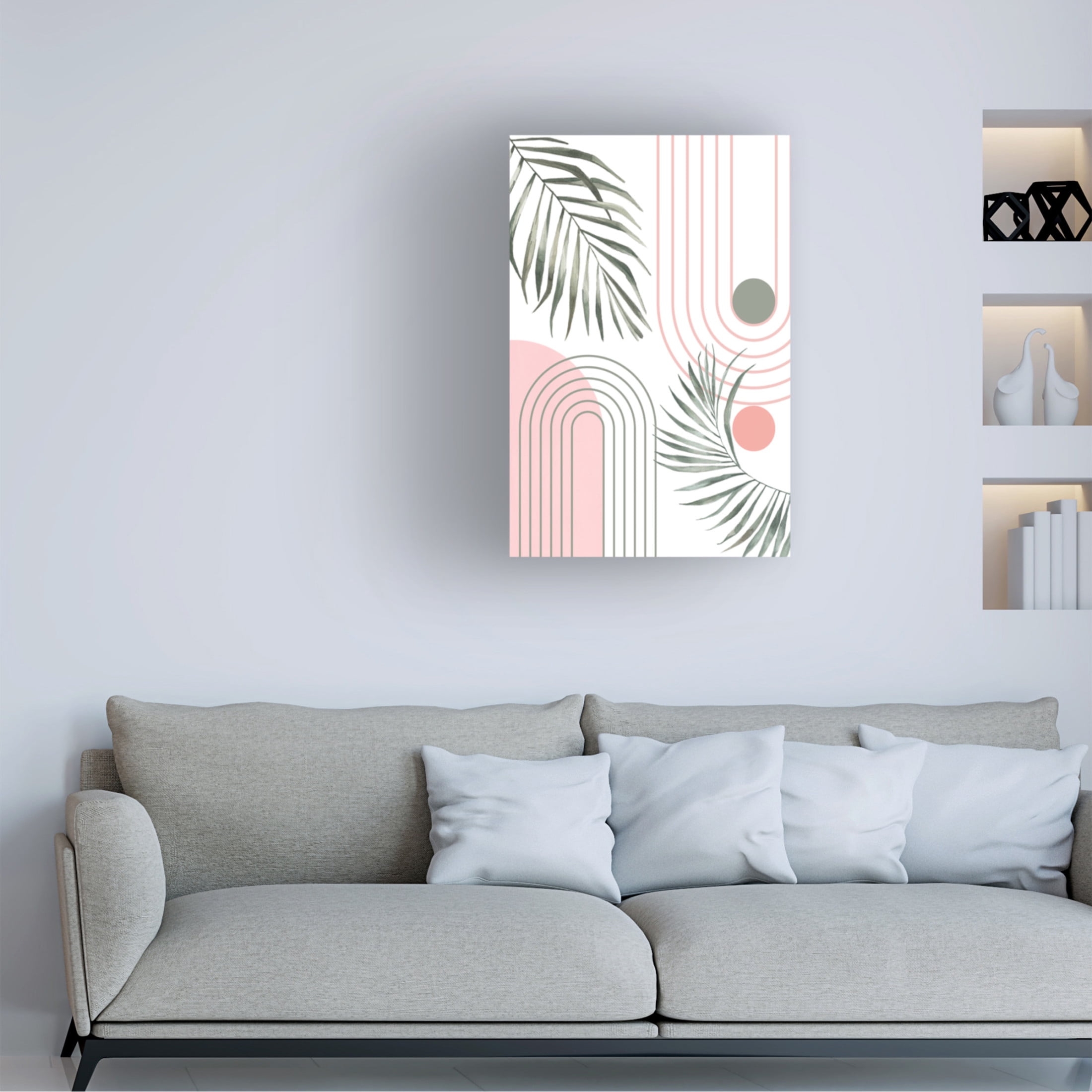 Trademark Fine Art Sally Ann Moss Simplicity-1 Canvas Wall Art