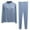 Light Blue, variant on Bovxnpu Pajamas for Women Set Loungewear Set, Womens Fall Winter 2 Piece Pajama Sets Long Sleeve Pullover Soft Padded Pajamas Top and Long Pajama Pants